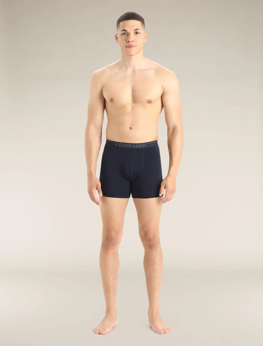 Icebreaker Men's Anatomica Boxers MIDNIGHT NAVY