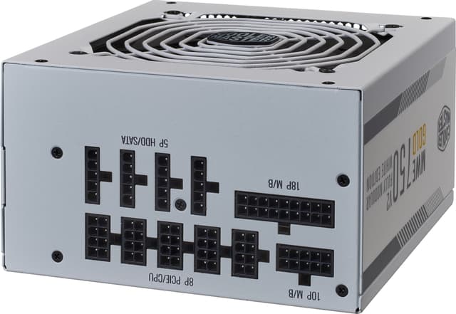 Cooler Master MWE Gold V2 ATX 3.1 White 750W strømforsyning