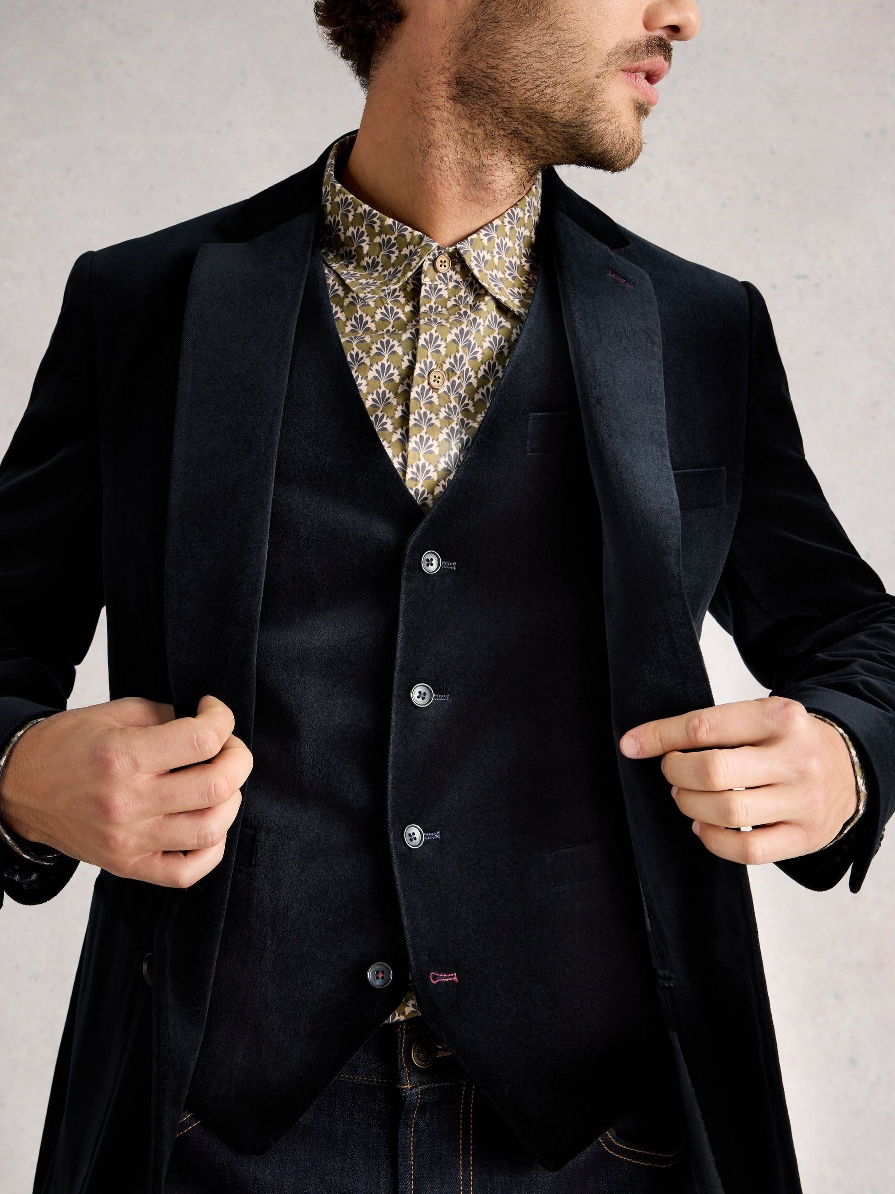 White Stuff Velvet Waistcoat