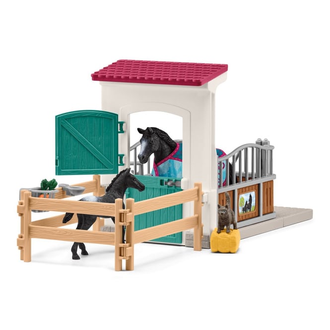 HORSE CLUB - Pferdebox mit Stute und Fohlen