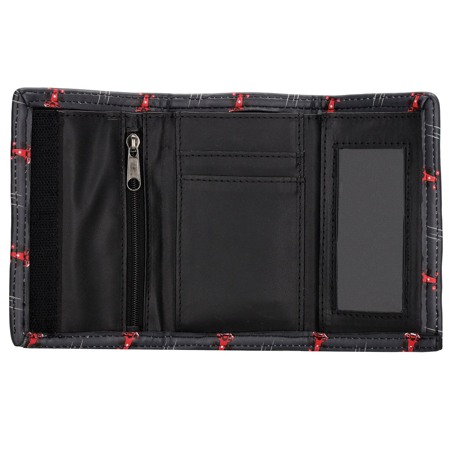 Zebra Trends Jesse Wallet racecar black