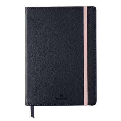 Oberthur Carmen - Carnet de notes souple A6 - ligné - 160 pages - anthracite