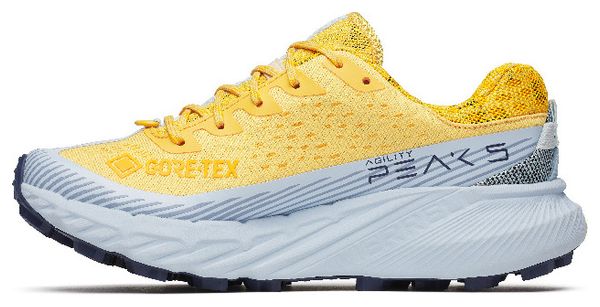 Chaussures de Trail Merrell Agility Peak 5 Gore-Tex Jaune/Bleu Femme
