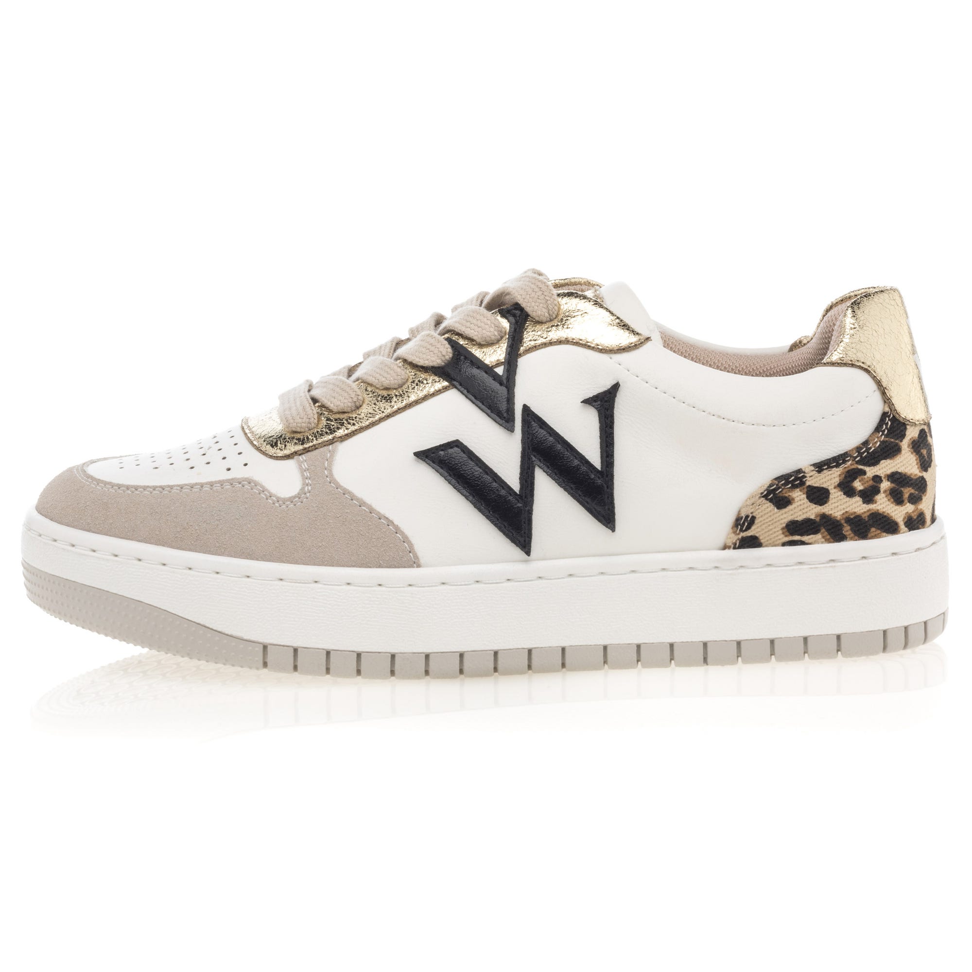 Baskets basses Femme taupe