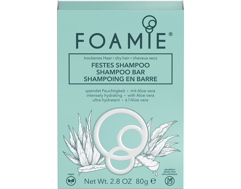 CHAMPÔ FOAMIE SÓLIDO CABELO SECOS 80G