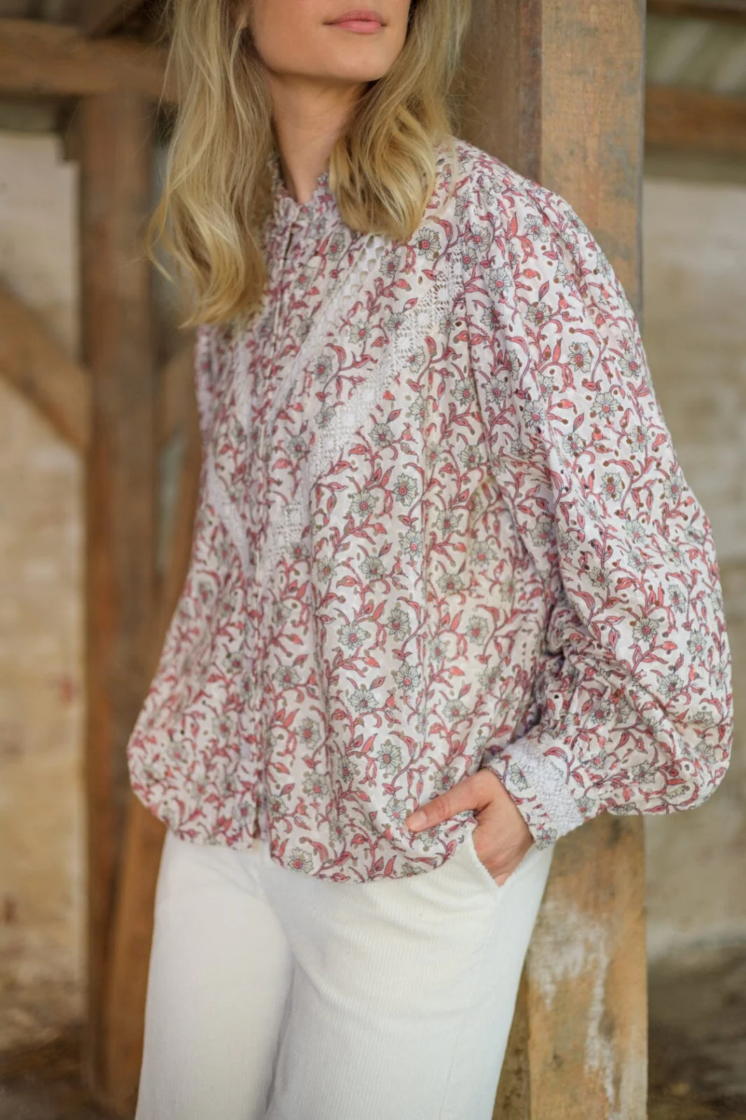 Black Colour Bckiley Shirt dust rose
