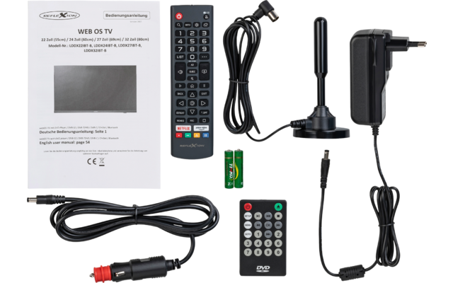 Reflexion Smart LED-Smart TV (webOS) inkl. DVD-Player, DVB-S2/C/T2 HD Tuner