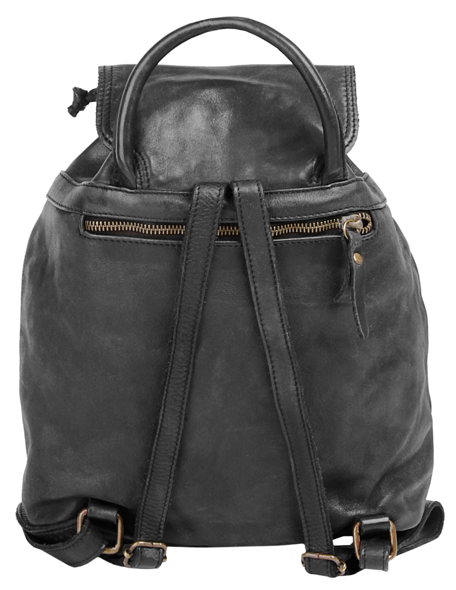 Cluty Cityrucksack echt Leder, Made in Italy