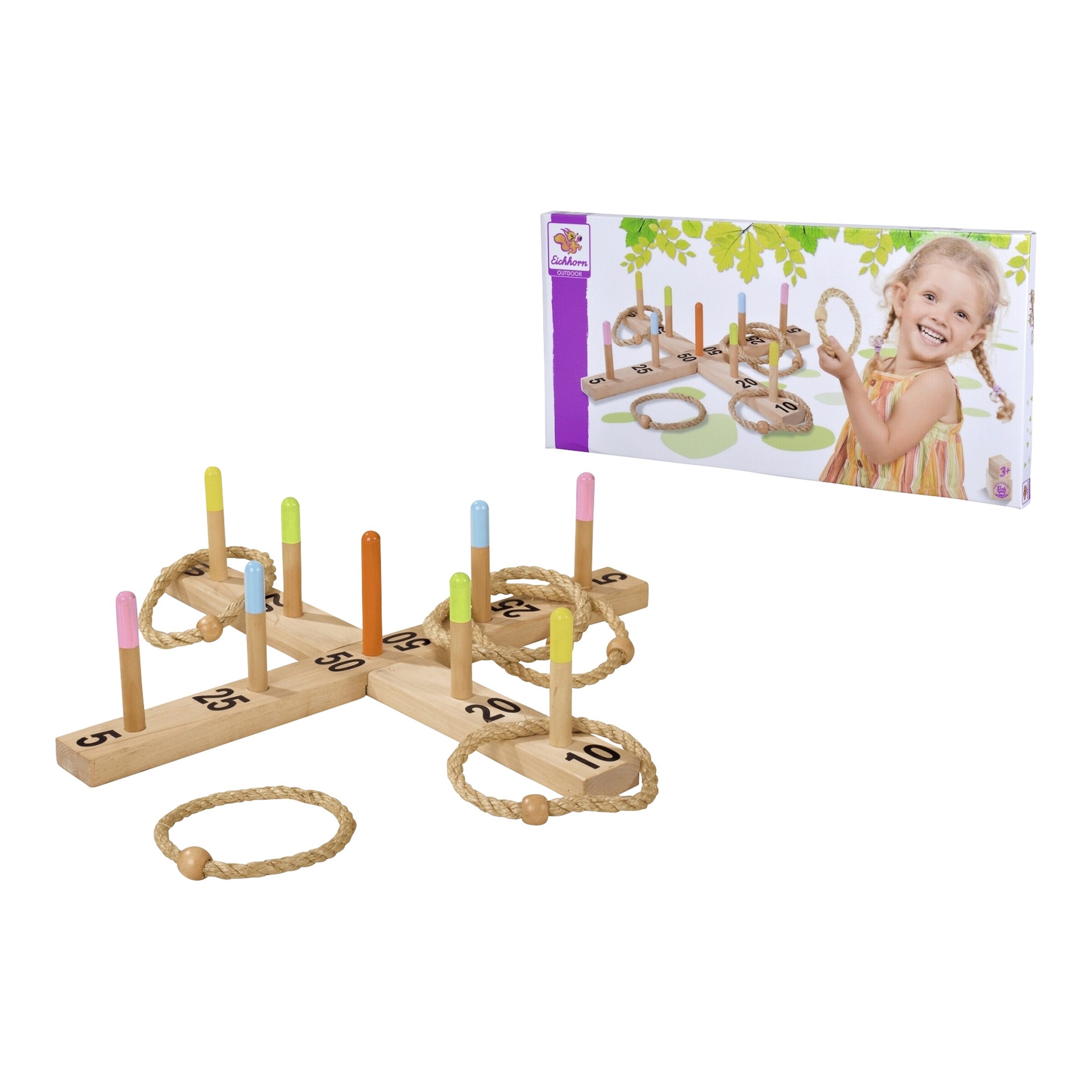 Eichhorn Ringwurfspiel Outdoor