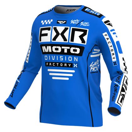 Maillot cross FXR YOUTH PODIUM 24 - Bleu / Noir