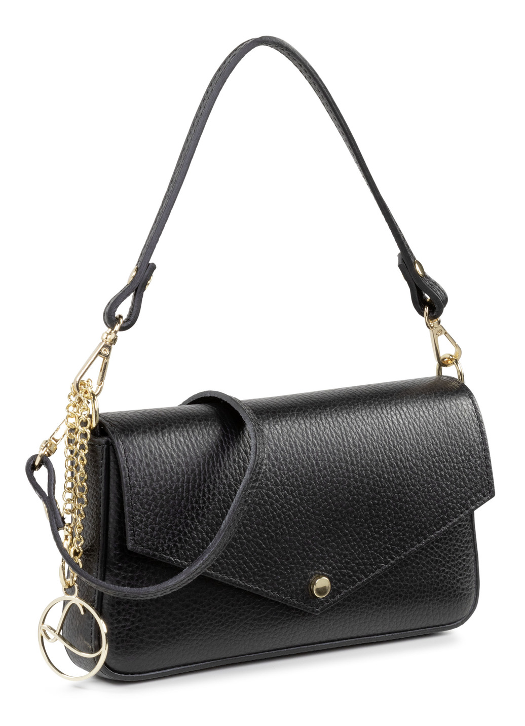 Laurina Mini-Tasche aus genarbtem Kalb-Nappaleder