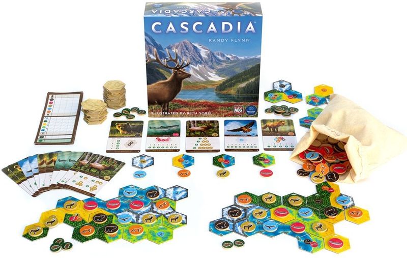 Cascadia - Familiespel - Bordspel - Engelstalig