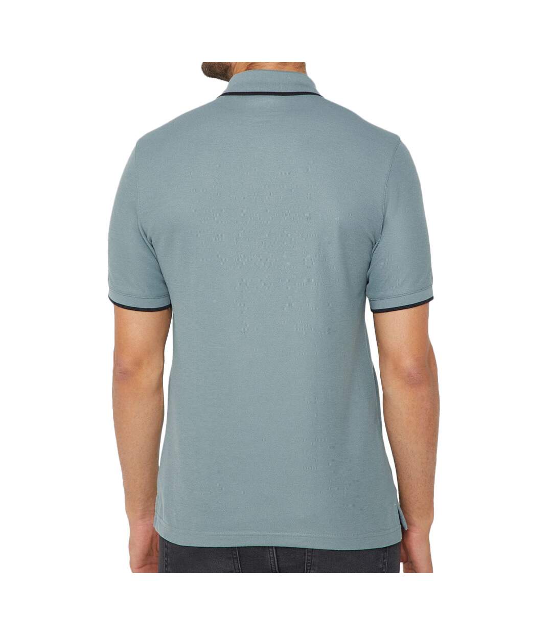 Polo Bleu Vert Homme Reebok Tealfo