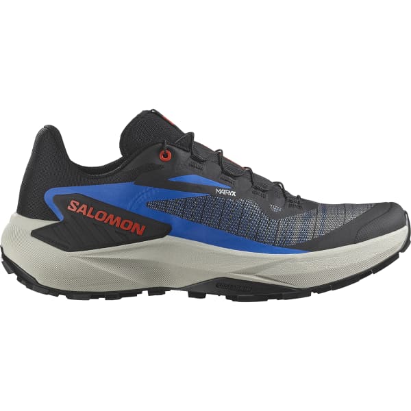 Chaussure trail SALOMON GENESIS BLACK/FRENCH BLUE/CHERRY TOMATO
