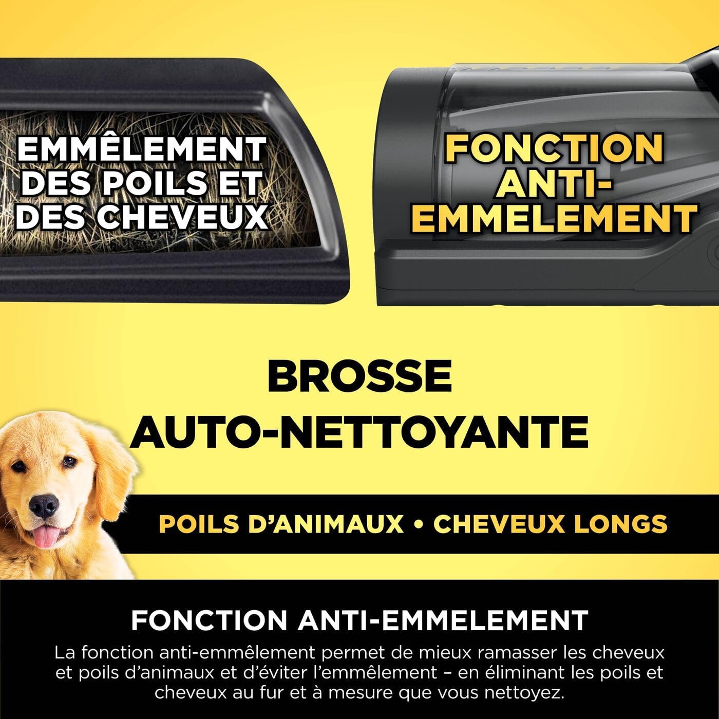 Shark Detect Clean & Empty Aspirateur balai sans fil , aspiration puissante, détection des saletés, base autovidante de 2 L, autonomie de 60 min, anti-emmêlement, brosse, suceur plat, blanc IW3612EU