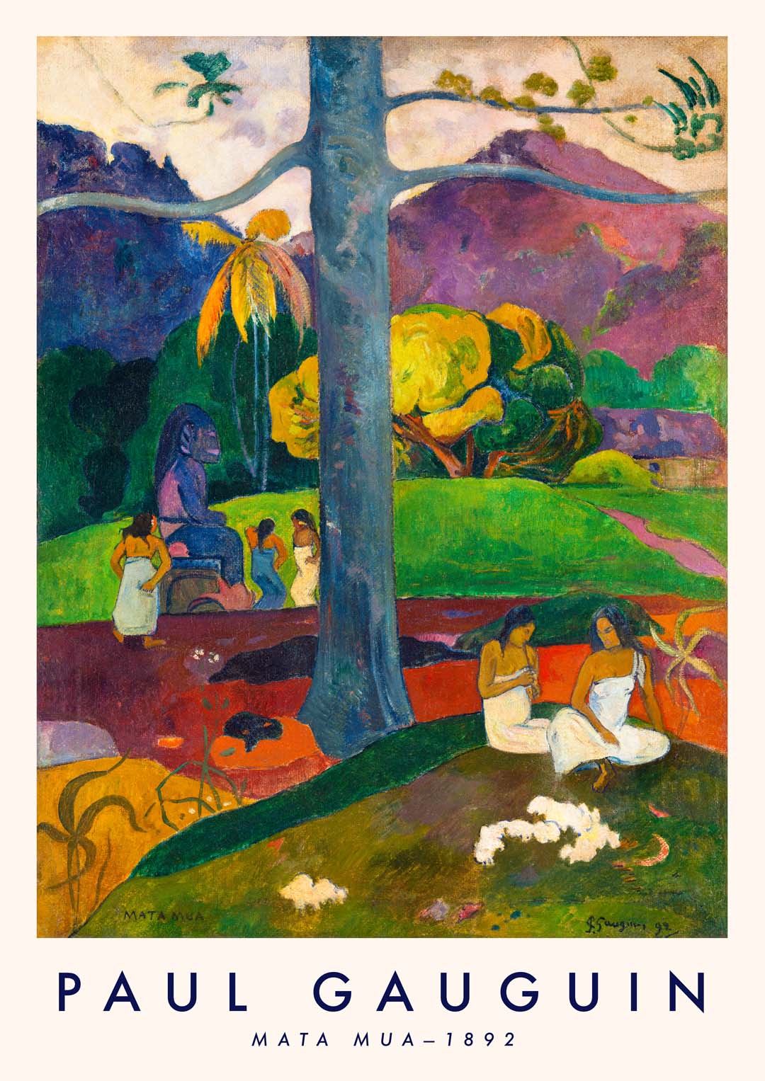 Mata Mua von Paul Gauguin
