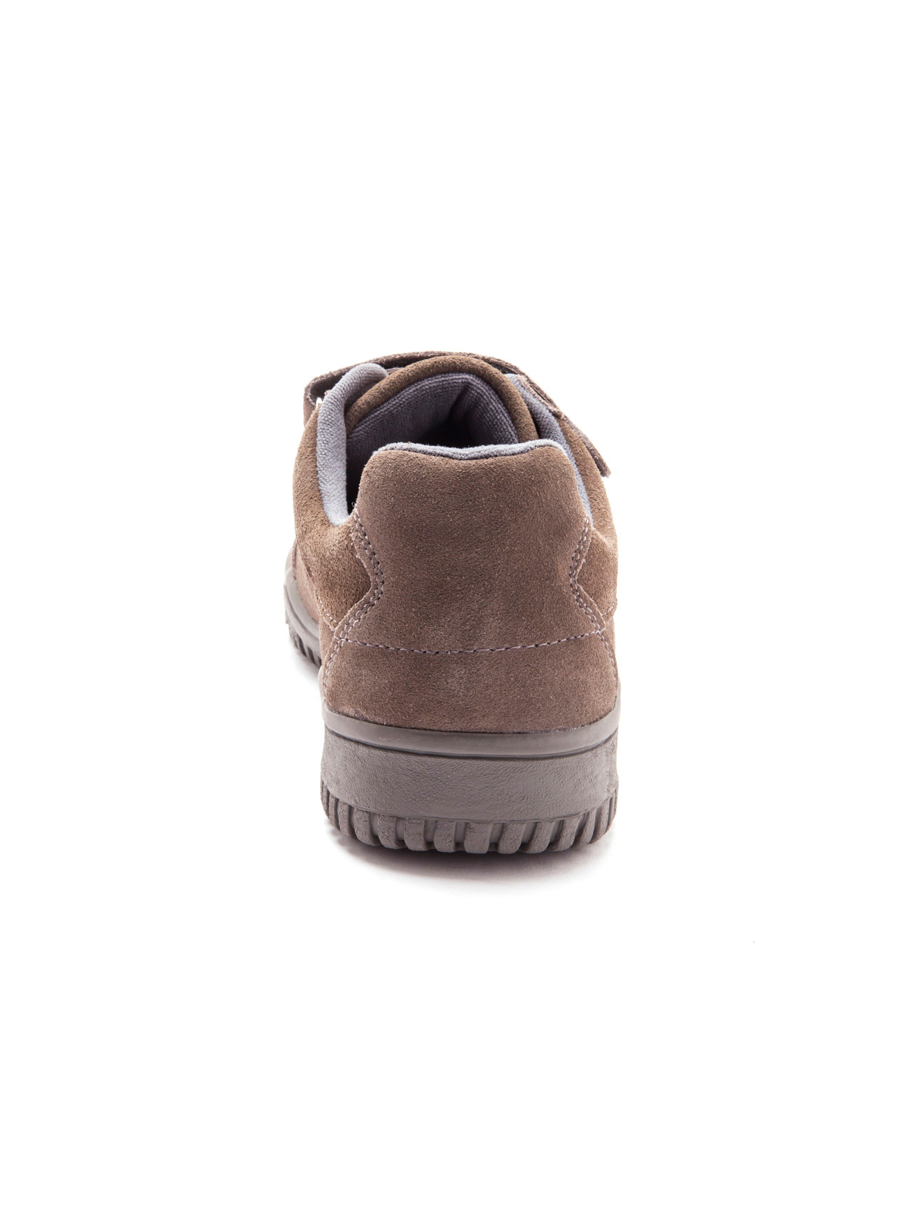 Chaussures cuir à scratch extra-larges