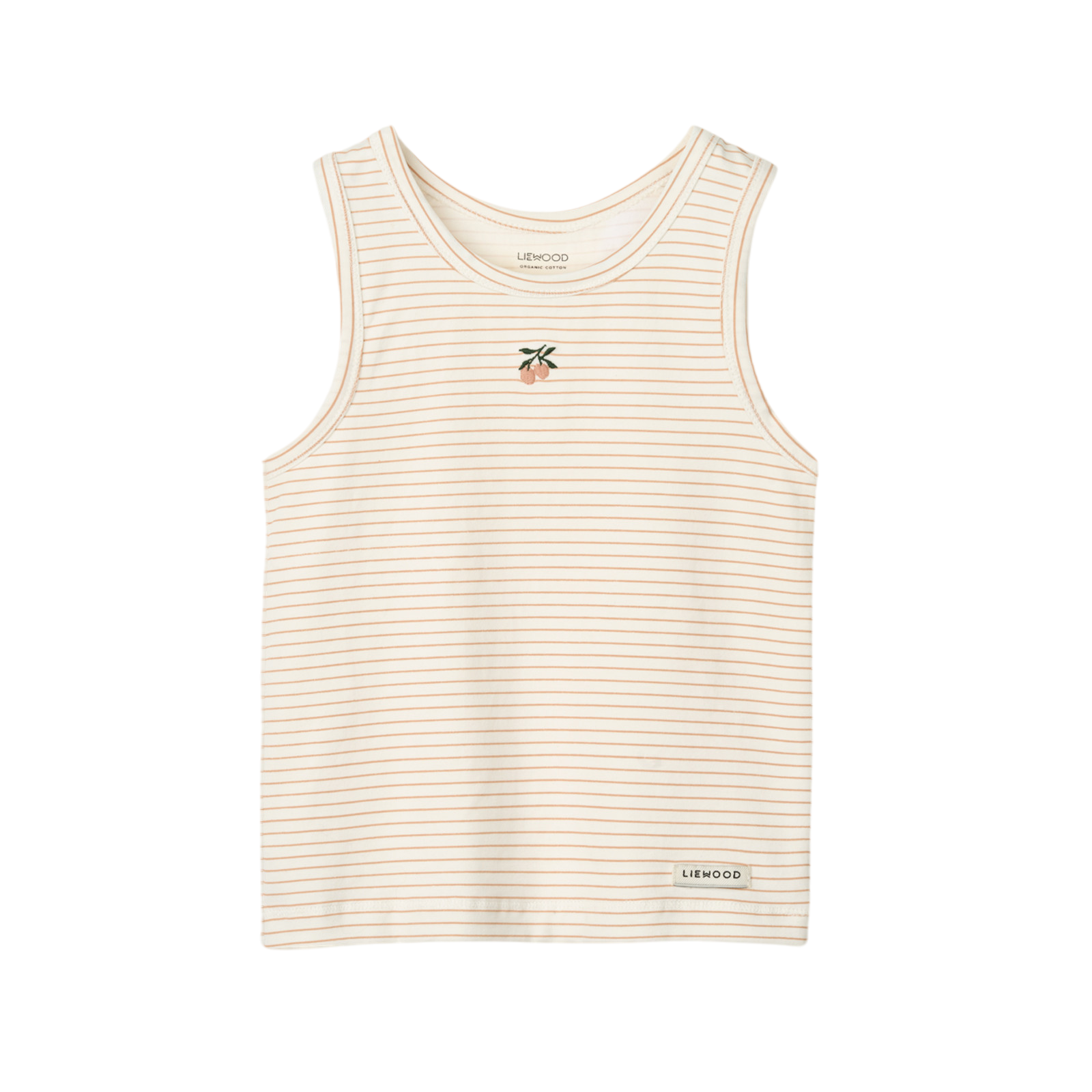 Top 2er-Set Faris Printed Mini Peach Sea Shell Stripe Mix