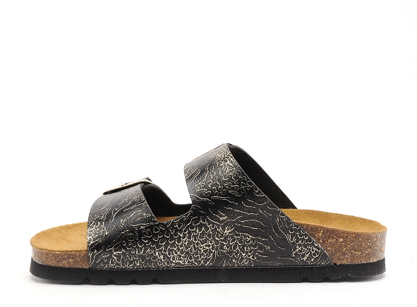 Scholl mules et sabots plats femme josephine 30753 noir