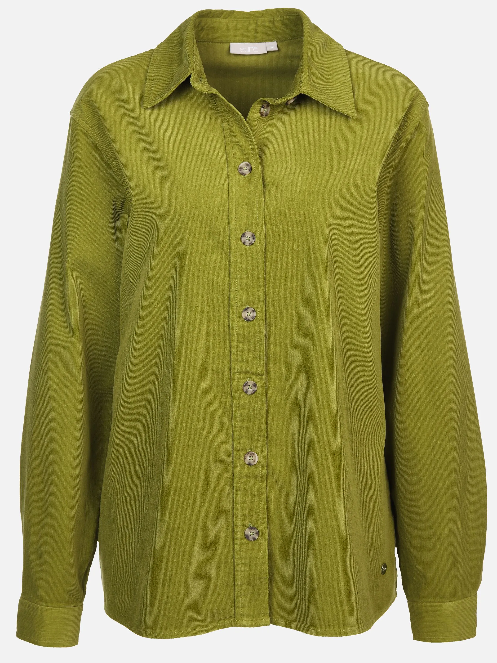 Damen Cordbluse