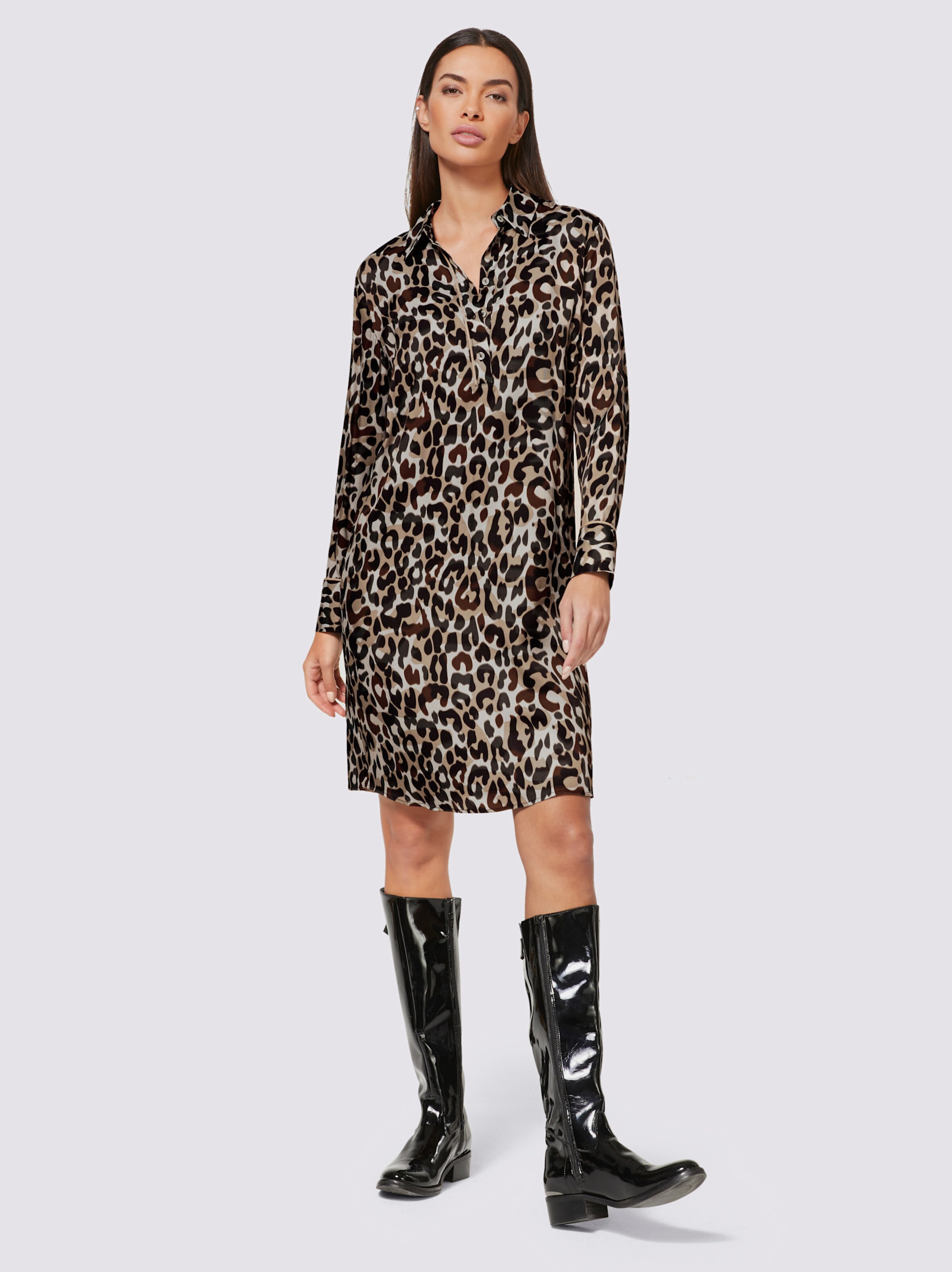 Druck-Kleid