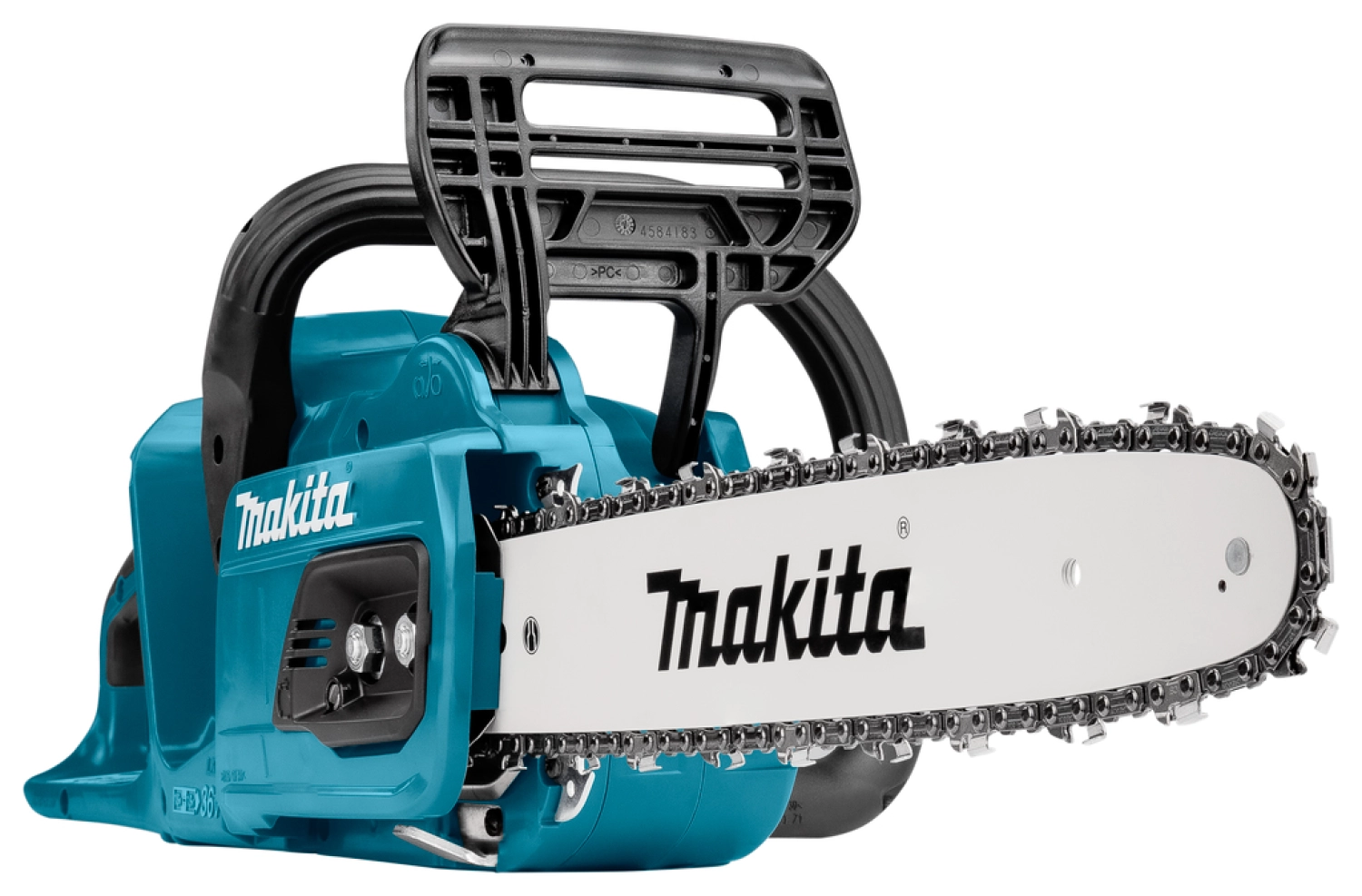 Makita DUC355PG2J 2x18V Li-Ion accu kettingzaag set (2x 6,0Ah) incl. Mbox - 35cm - koolborstelloos