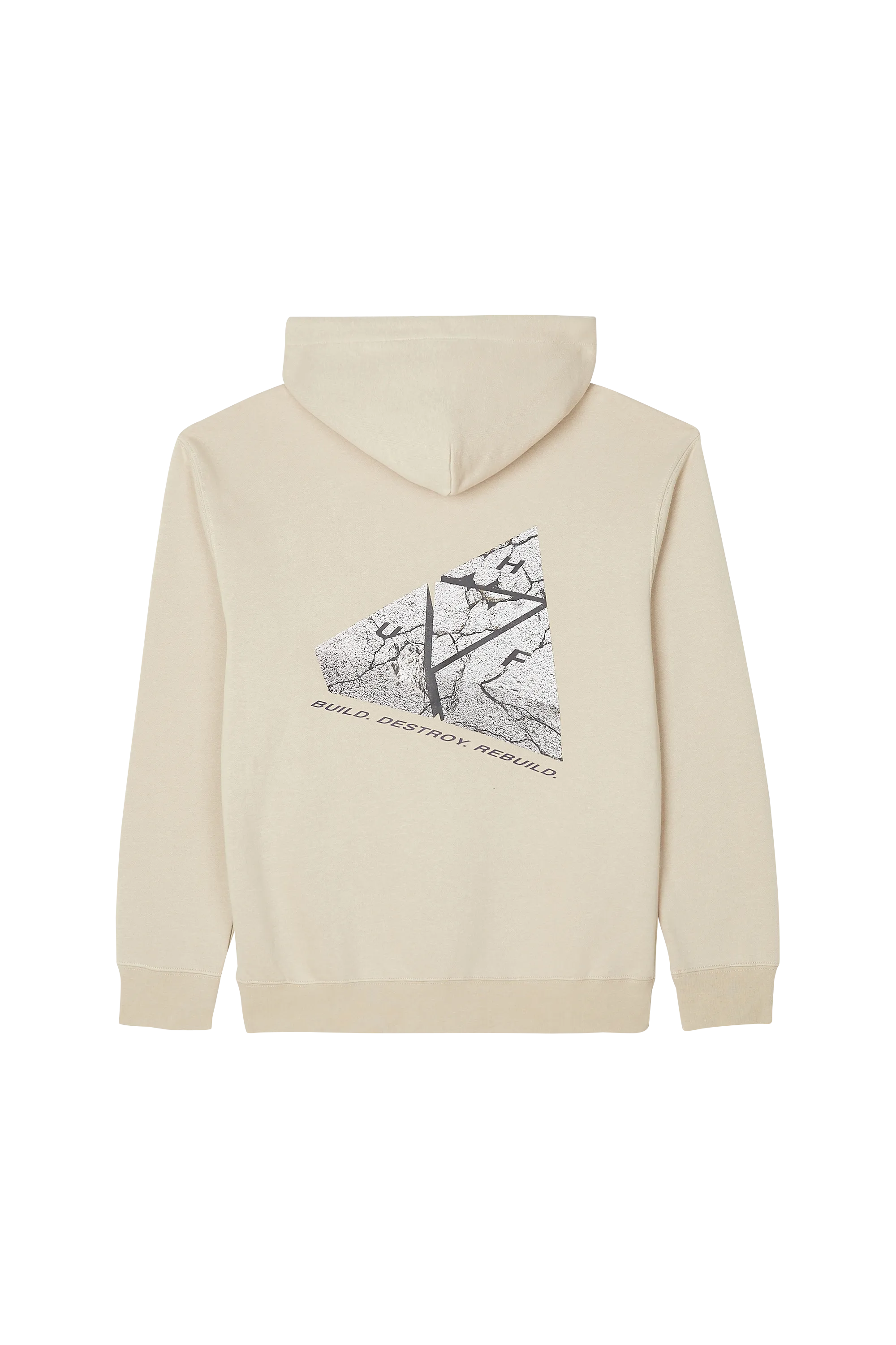HUF Hoodie WITHSTAND Beige
