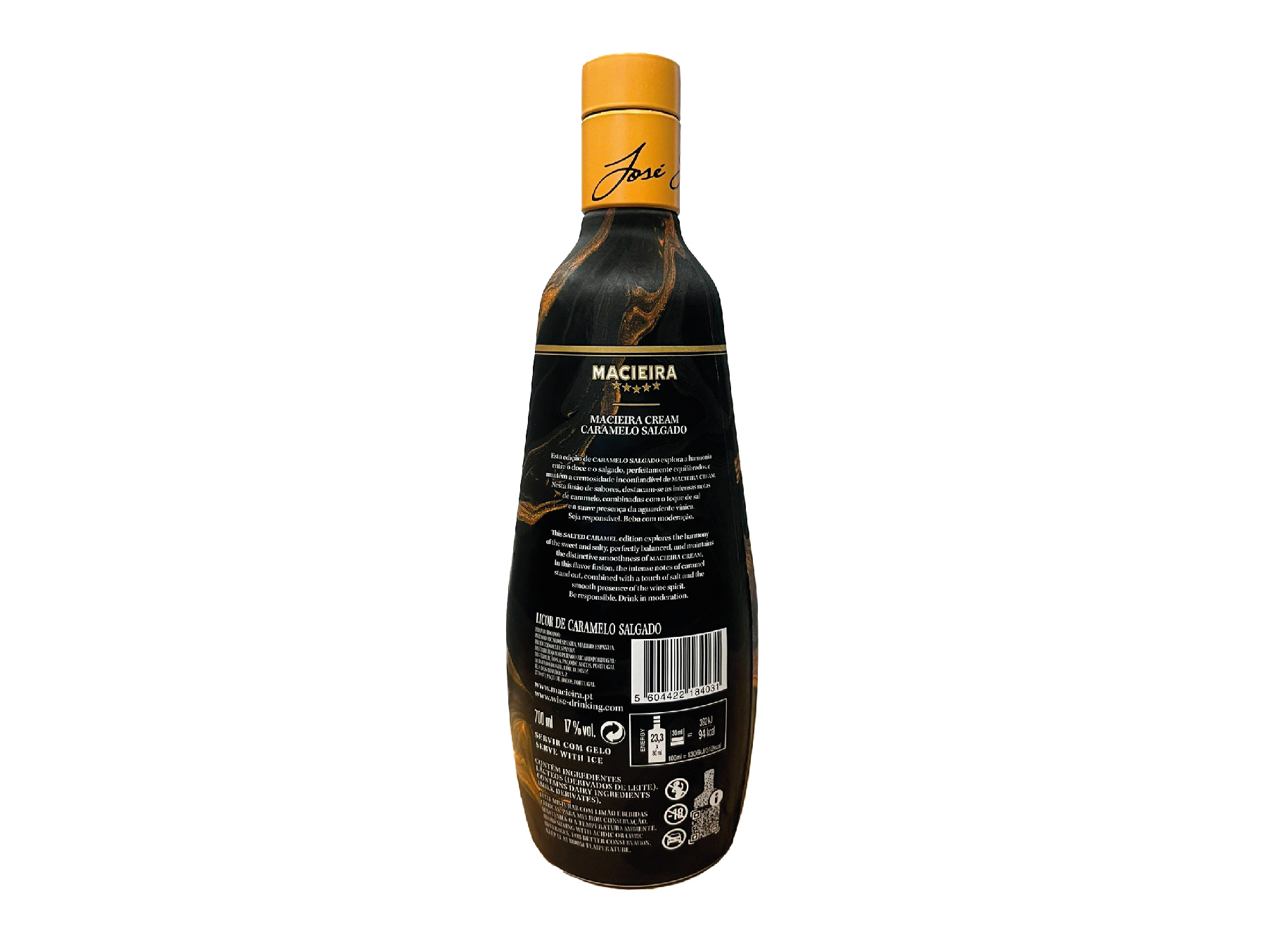 LICOR MACIEIRA CREAM CARAMELO SALGADO 0.70L
