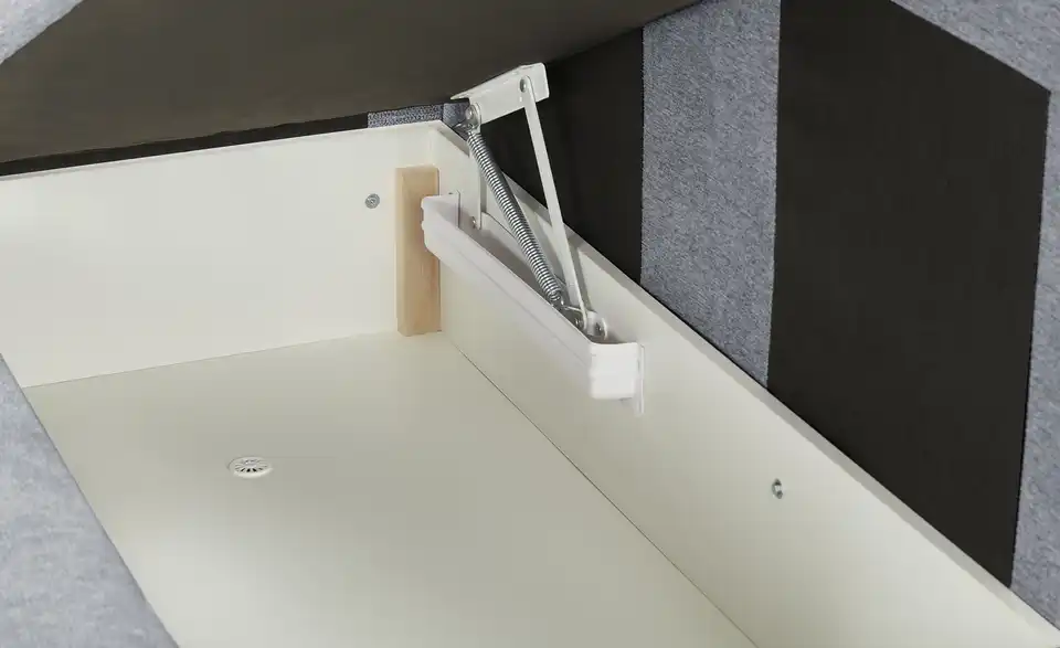 Ecksofa Dunkelgrau rechts