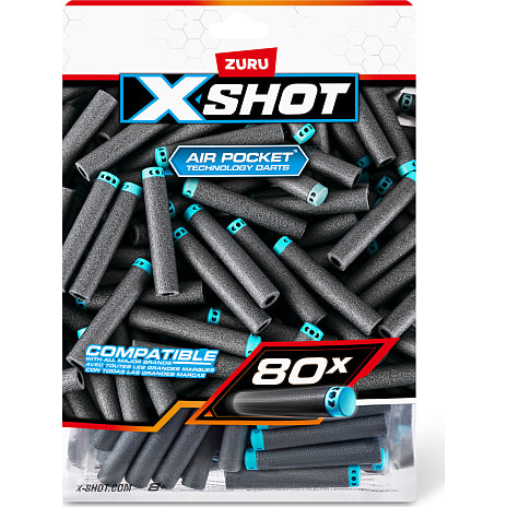 X-shot genopfyldningspakke med 80 pile