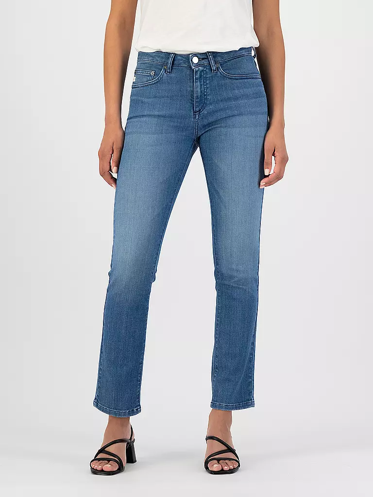 MUD JEANS Jeans Straight Fit FAYE blau