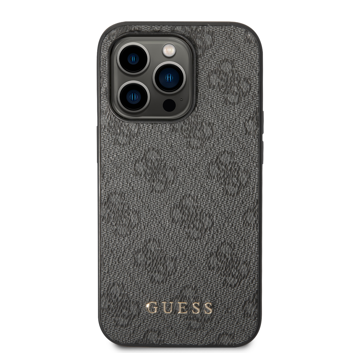 iPhone 14 Pro Hardcase Hülle Charms (GUHCP14LG4GFGR) - Grau