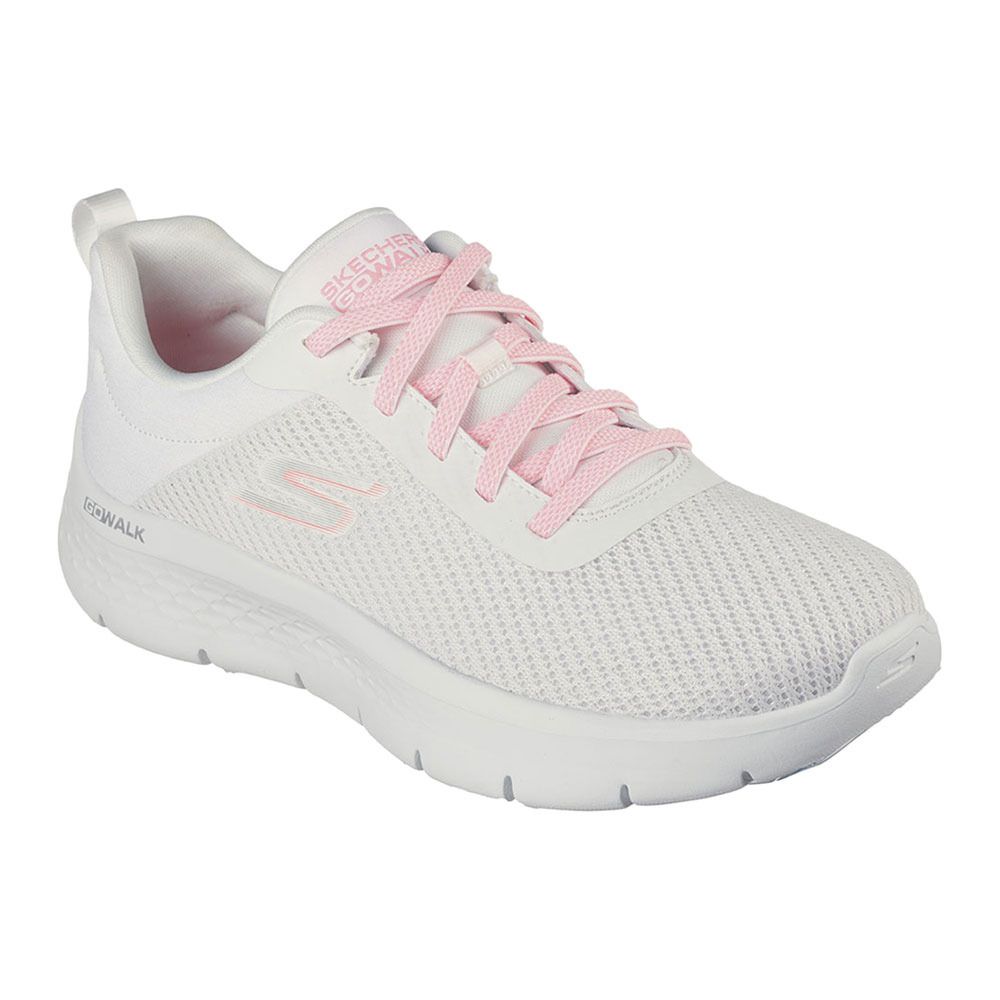 Skechers GO WALK FLEX ALANI - Chaussures training Femme blanc/rose