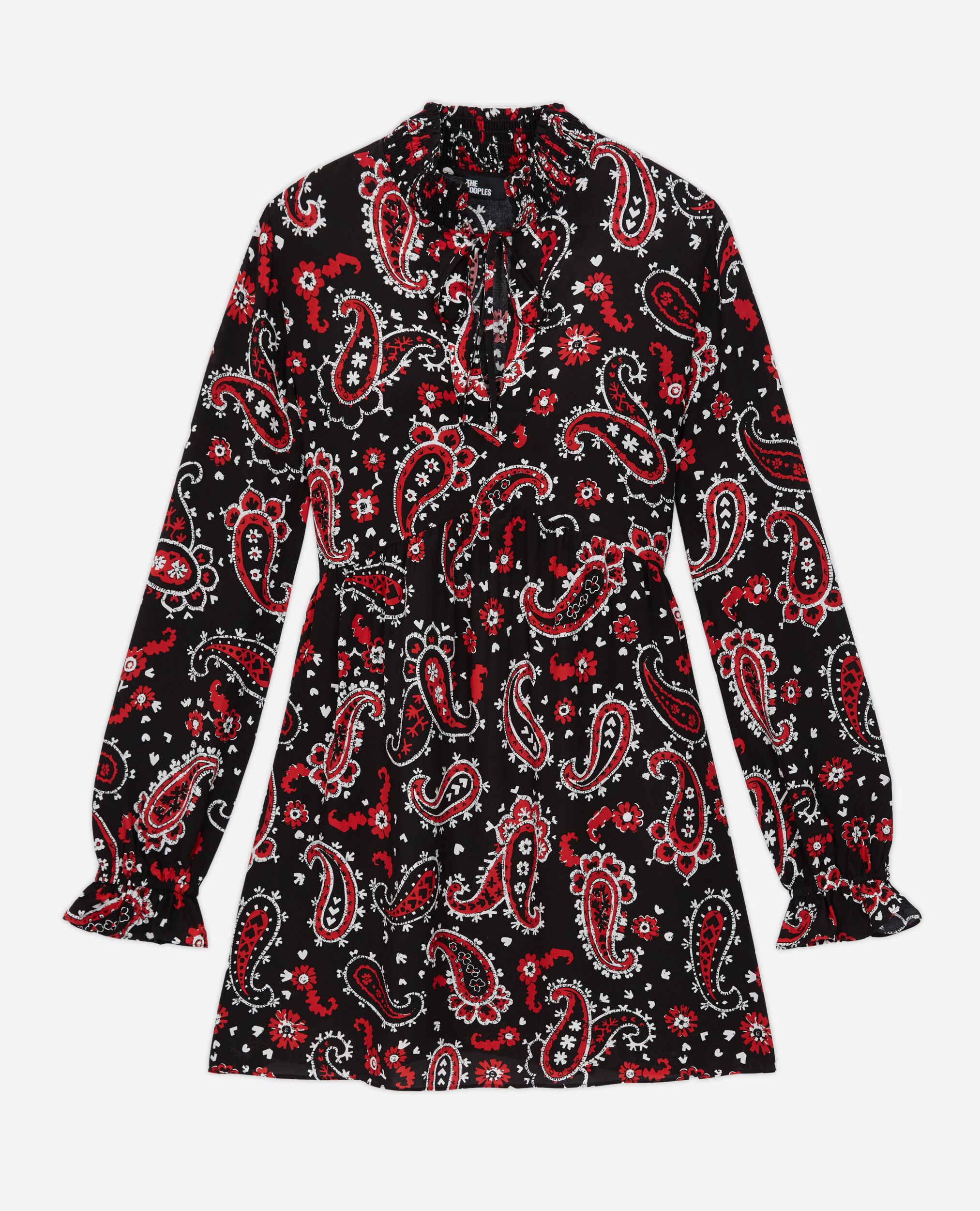 Robe courte imprimée