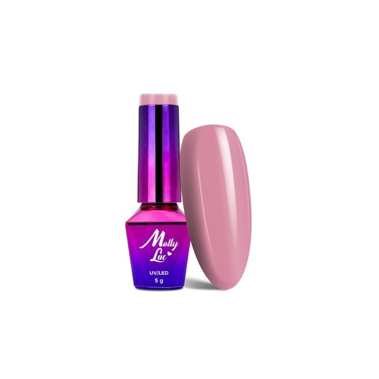 MollyLac /3/ Glamour Women Hybrid Lak Powder Pink Dress 5 ml