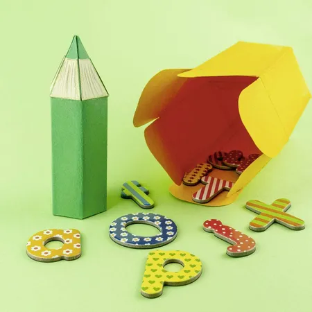 URSUS Magnete Zahlen Symbole verschiedene Designs, 100 Stück