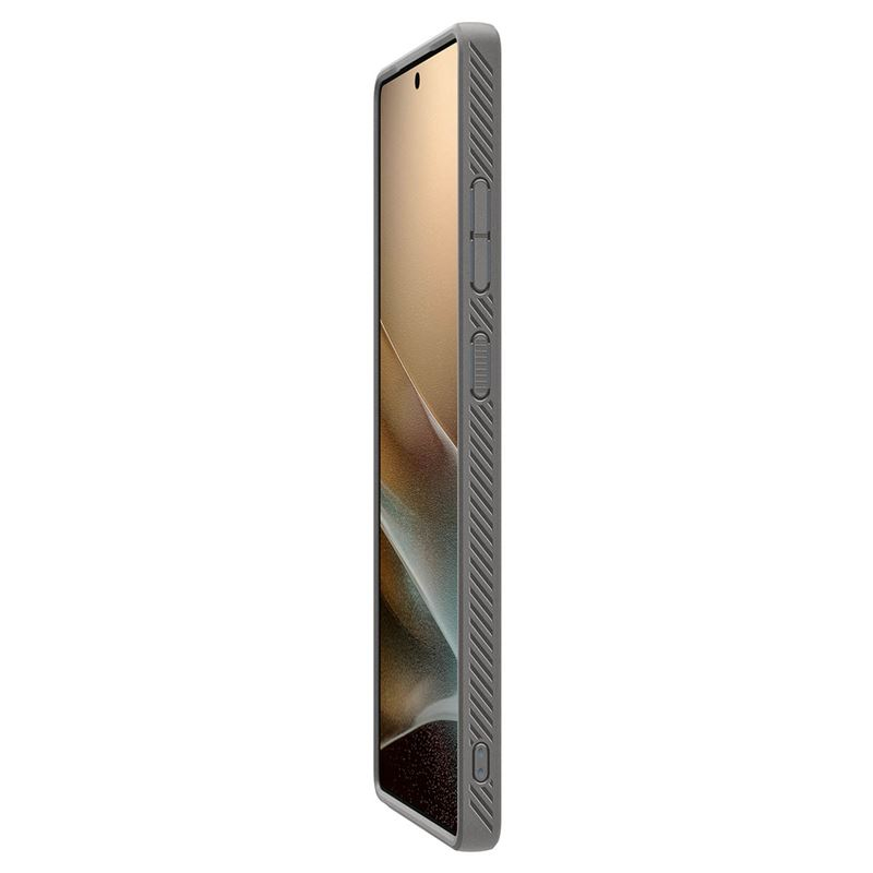 Samsung Galaxy S25  Plus Liquid Air Case Gummi Hülle (ACS08954) - Grau (Matt)