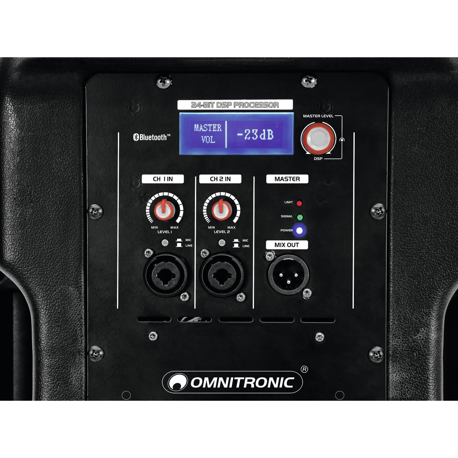 Omnitronic XKB-212A actieve 12 inch speaker