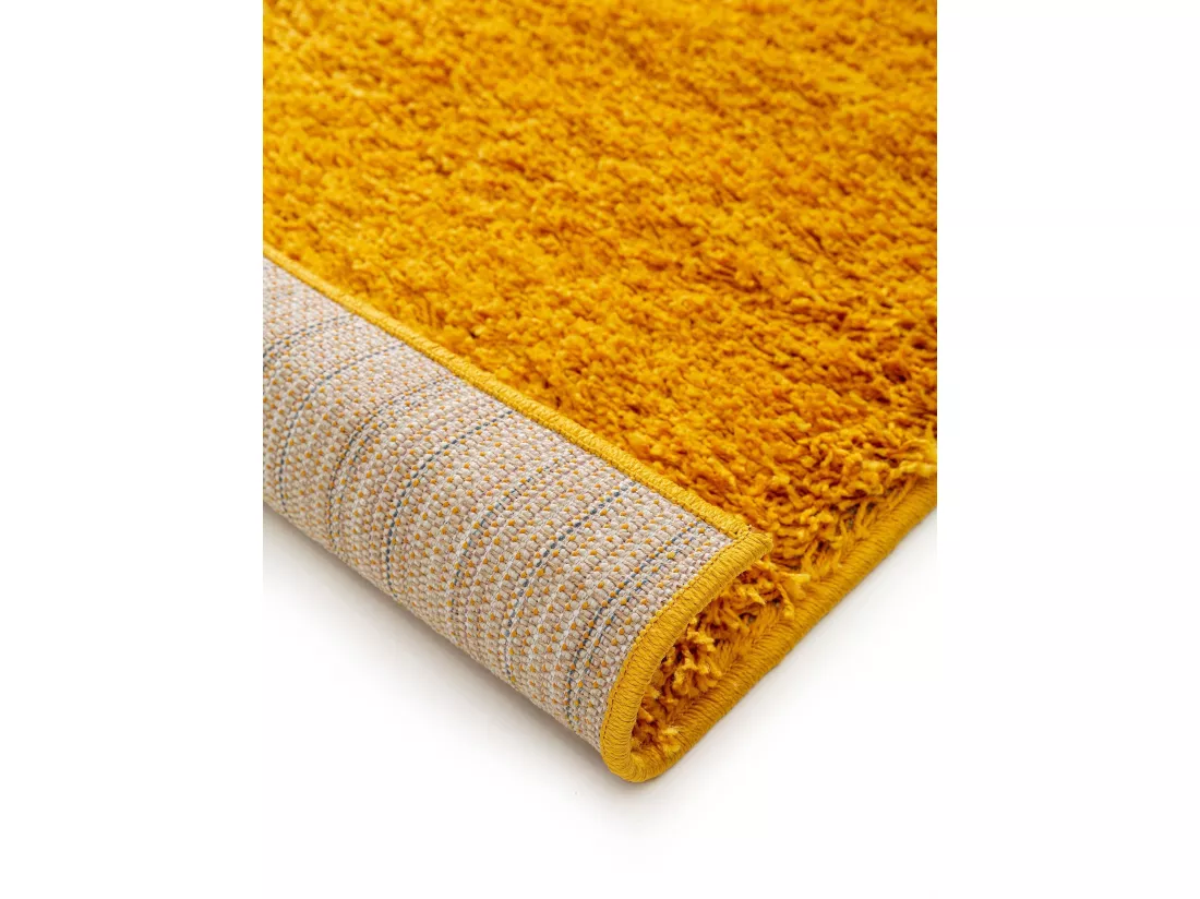 Tapis à poils longs Soho Jaune 60x120 cm