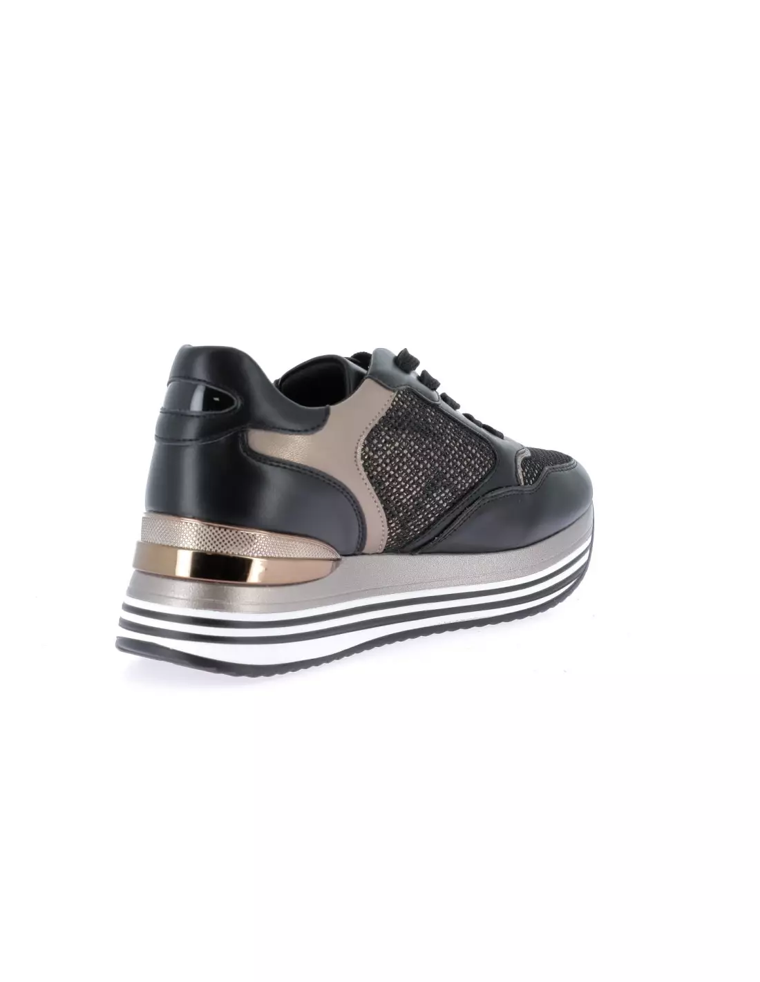 X29-23 - Baskets BLACK/BRONZE