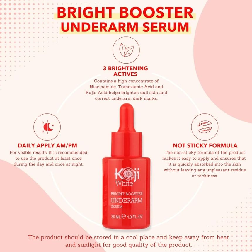 Koji White - Helder booster okselserum