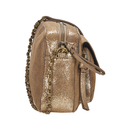 Pieces - PCDAINO LEATHER CROSS BODY FC - Kaki