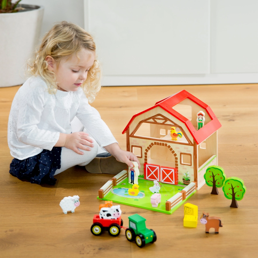 New Classic Toys Bauernhof Spiel-Set