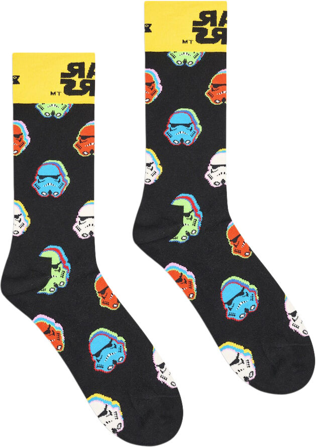 Happy Socks Star Wars™ Stormtrooper Sock Black