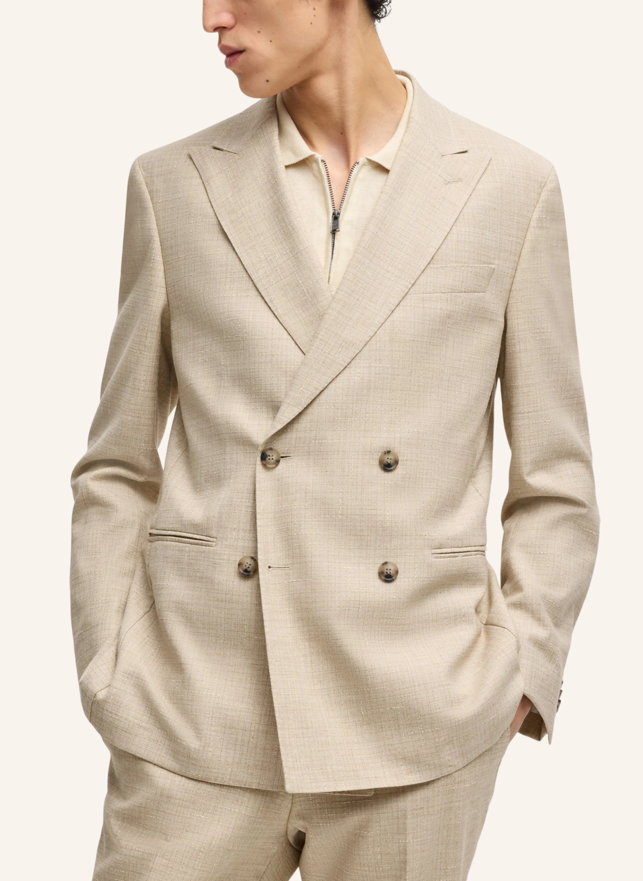 BOSS Business Anzug C-HUGE-2PCS-DB-252 Slim Fit