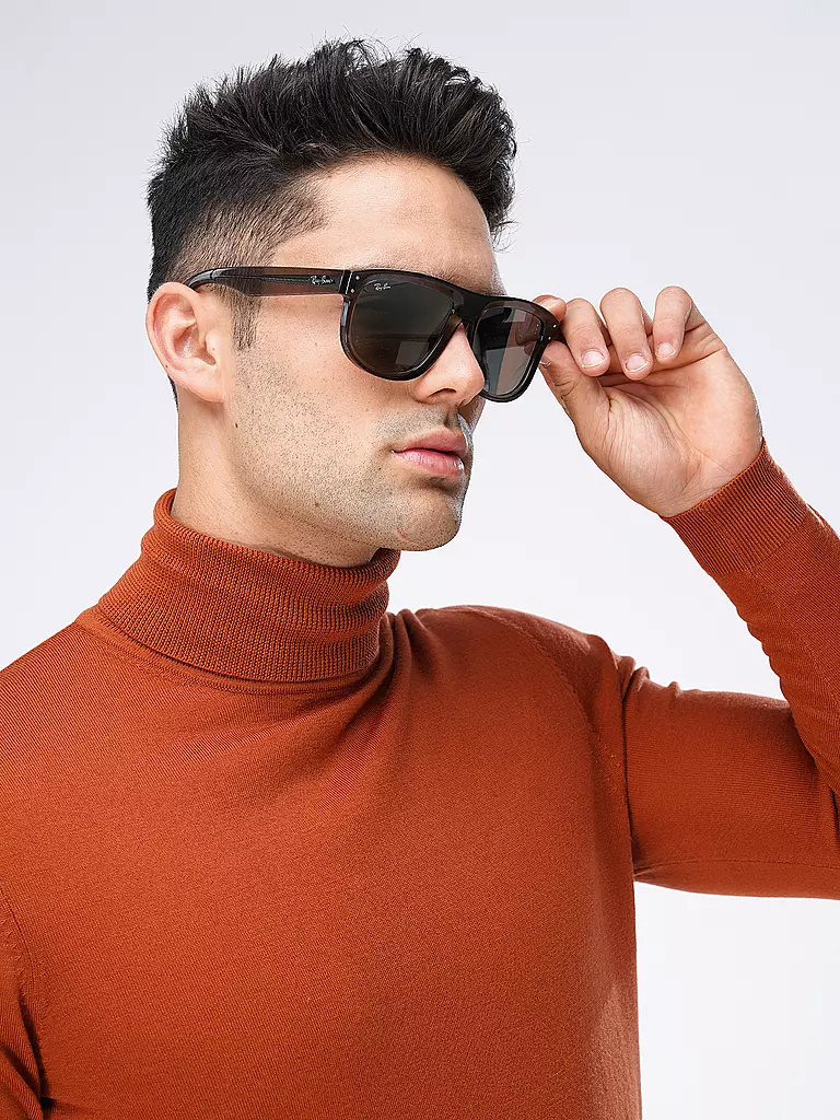 RAY BAN Sonnenbrille 0RBR0501S/56 grau
