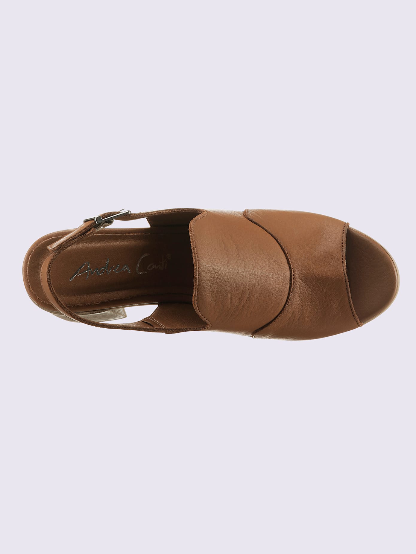 Sandales cuir nappa de vache