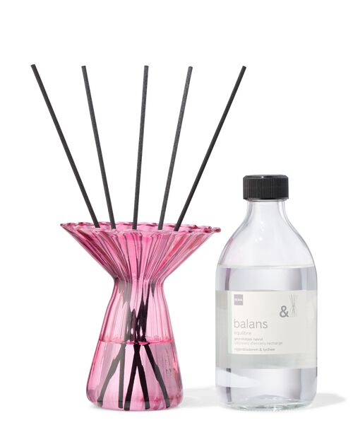 vase pour bâtonnets parfumés XS verre à collerette
