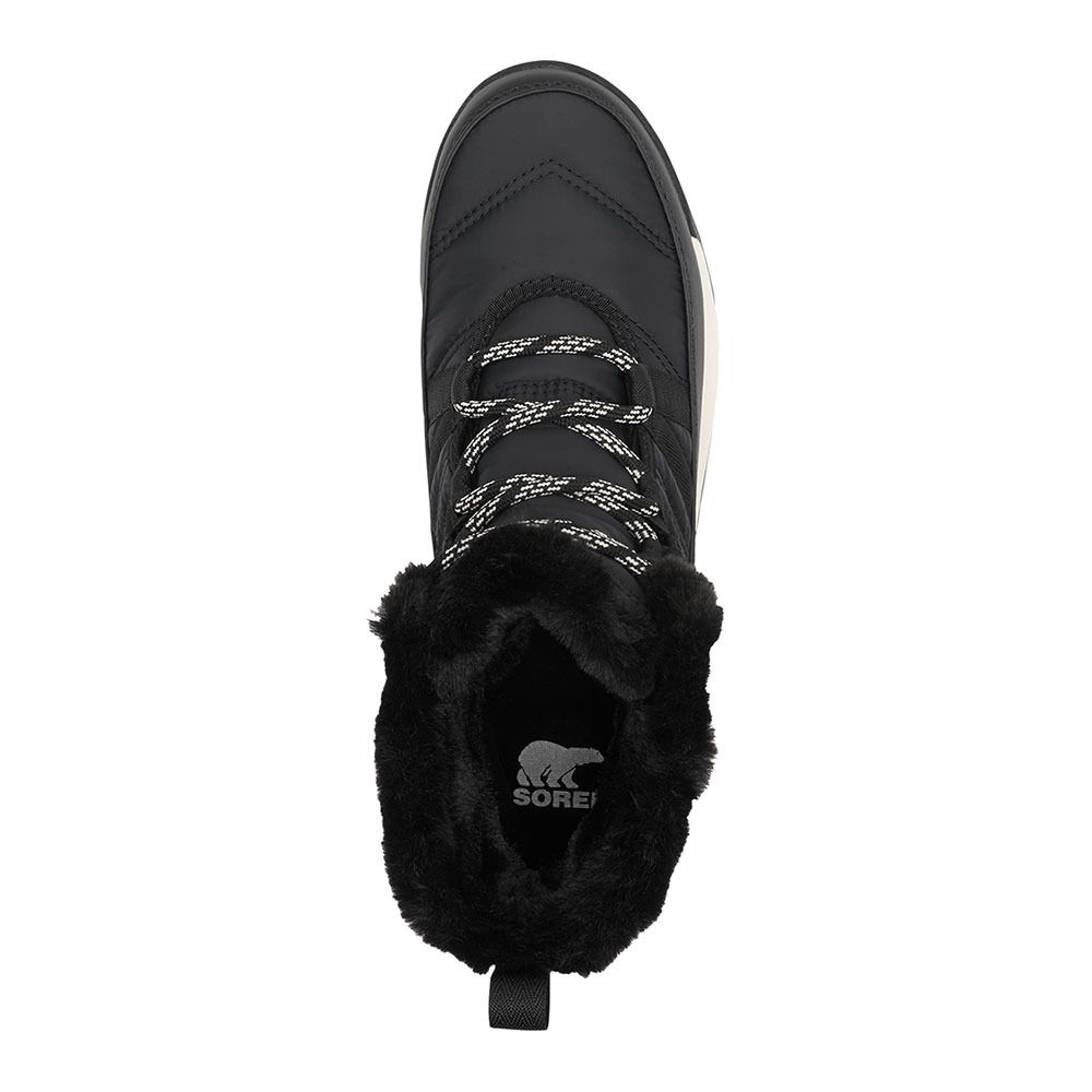 Sorel WHITNEY II SHORT LACE WP - Après-ski Femme black