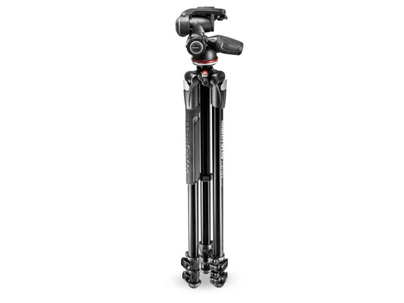 Manfrotto Stativ MK290XTA3-3W Kit Alu-Stativ mit 3 Segmenten und 3-Wege-Neiger
